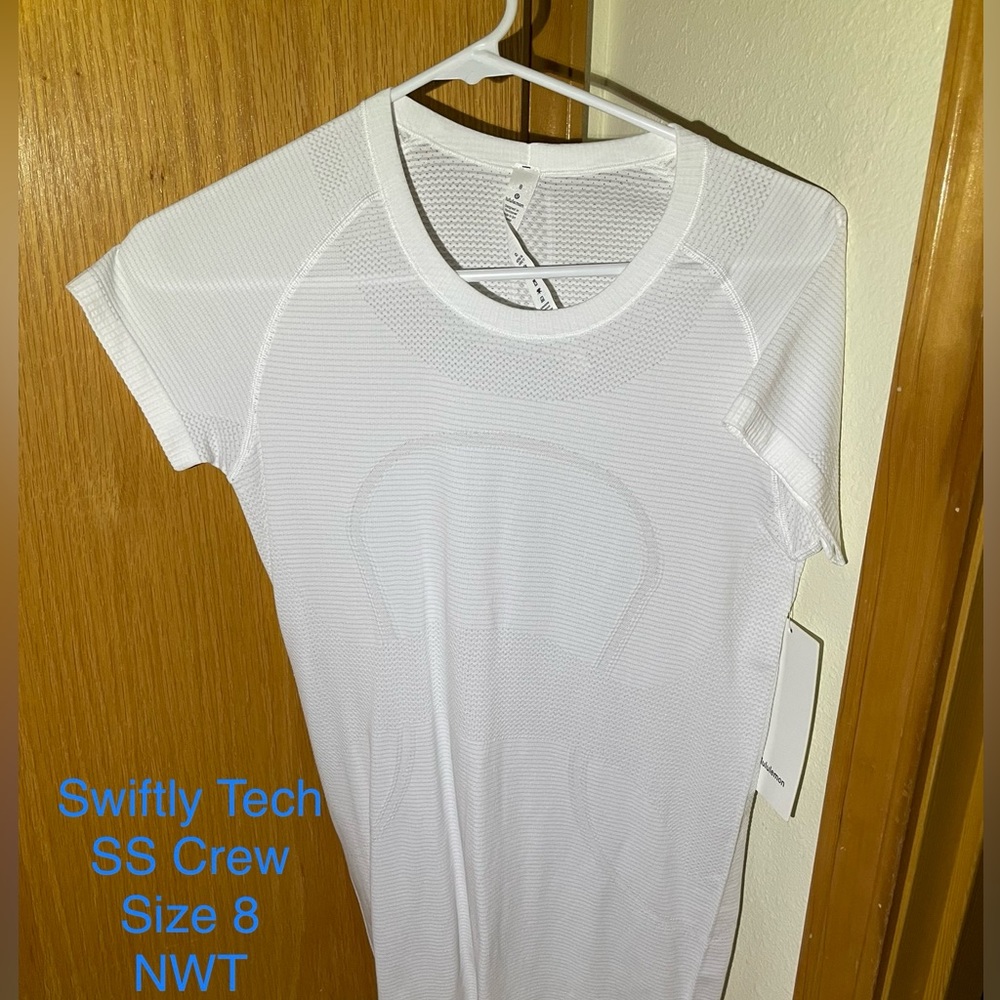 Lululemon white swiftly tech short sleeve